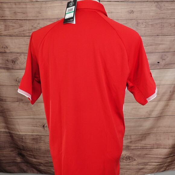 NWT FREDDY'S STEAKBURGERS UNDER ARMOUR WORK EMPLOYEE POLO SHIRT MENS L NEW! - Picture 6 of 11